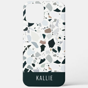 Rustic Earthy Terrazzo Stone Pattern Case-Mate iPhone Case