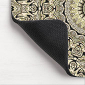 Rustic Earthy Tribal Style Mandala Muismat (Hoek)