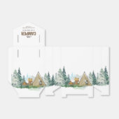 Rustic een klein Baby shower Camper Bedankdoosjes (Uitgevouwen)