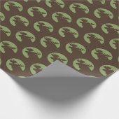 Rustic Eland Patroon Cadeaupapier (Hoek)