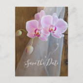 Rustic Elegance Country Barn Wedding Save the Date Aankondigingskaart (Voorkant)