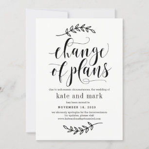 Rustic Elegance EDITABLE COLOR Wedding Update Kaar Save The Date