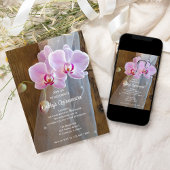 Rustic Elegance Quinceanera Barn Party Kaart