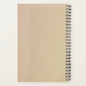 Rustic Elegant Blue Wedding Planner (Achterkant)