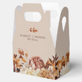 Rustic Elegant Fall Wedding Bedankdoosjes (Geopend)