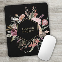 Rustic Elegant Floral met Geometrisch Lijst