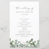 Rustic Elegant Greenery Eucalyptus Wedding (Voorkant)