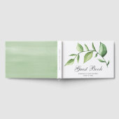 Rustic Elegant Greenery Gender Neutral Baby shower Gastenboek (Volledig)