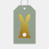 Rustic Elegant Pasen gepersonaliseerd Cadeaulabel (Achterkant)