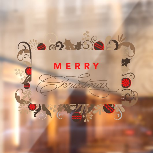 Rustic Elegant  pretkerkallifie Raamsticker (Vel 2)