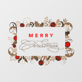 Rustic Elegant  pretkerkallifie Raamsticker (Vel)