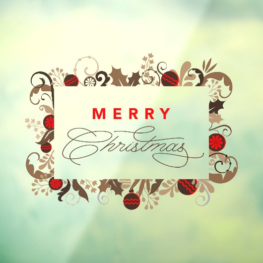 Rustic Elegant  pretkerkallifie Raamsticker (Vel 3)