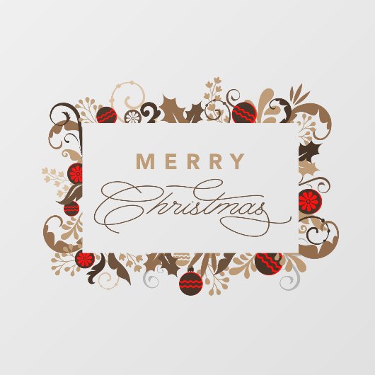 Rustic Elegant pretkerkallifie Raamsticker (Vel)