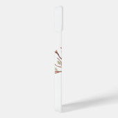 Rustic Elegant watercolor Xmas phone case iPhone Hoesje (Rechterkant)