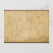 Rustic Elk Wildlife  Natuur papier jagen Briefkaart (Achterkant)
