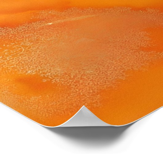 Rustic Ember Drift Poster (Hoek)