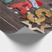 Rustic en Fun X-Mas Cadeaupapier (Hoek)