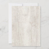 Rustic Eucalyptus Botanical Greenery Wedding Kaart (Achterkant)