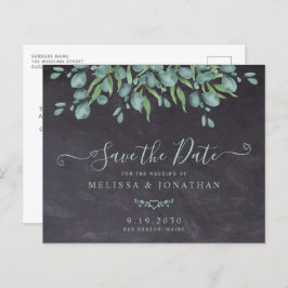 Rustic Eucalyptus budget Weddenschap bespaart datu