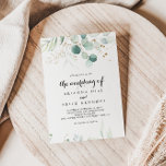 Rustic Eucalyptus Gold Floral The Wedding of Kaart<br><div class="desc">Deze bijtende eucalyptusgoudbloem is de bruiloft van de uitnodiging perfect voor een eenvoudige bruiloft. Dit artistieke ontwerp kenmerkt handgetekende gouden florale en waterverf eucalyptusgroene bladeren,  die de natuurlijke schoonheid inspireren.</div>
