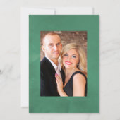 Rustic Eucalyptus Greenery Country Barn Wedding Kaart (Achterkant)