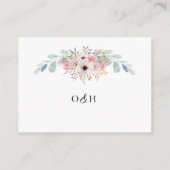 Rustic Eucalyptus Greenery - de Kaart van de Omslu (Achterkant)