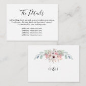 Rustic Eucalyptus Greenery - de Kaart van de Omslu (Voorkant / Achterkant)