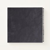 Rustic Eucalyptus Greenery Gold Budget Weduwen Notitieboek (Achterkant)