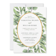 Rustic Eucalyptus Greenery Succulent Wedding