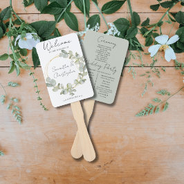 Rustic Eucalyptus Greenery Wedding Handwaaier
