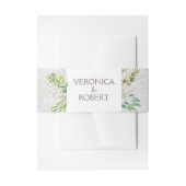 Rustic Eucalyptus Greenery Wedding Uitnodigingen Wikkel (Voorkant Voorbeeld)