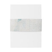 Rustic Eucalyptus Greenery Wedding Uitnodigingen Wikkel (Achterkant Voorbeeld)