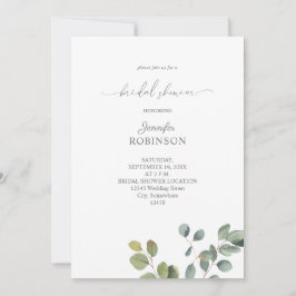 Rustic Eucalyptus Groene Duo 2 Bruiloft Feest Uitn Kaart