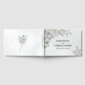 Rustic Eucalyptus & Lavender Elegant Boho Wedding Gastenboek (Volledig)