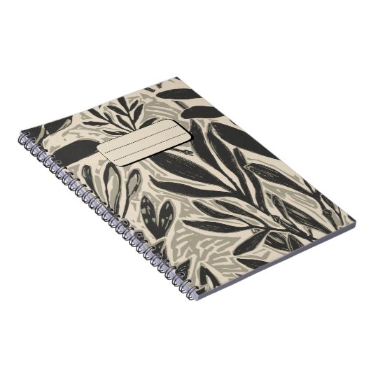 Rustic Eucalyptus Leaves & Branches Notitieboek (Rechterzijde)