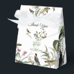 Rustic Eucalyptus Leaves Greenery Bedankdoosjes<br><div class="desc">Een mooi uitzicht op een gunstig ontwerp met bijtende eucalyptusbladeren, groen en vogels. Een elegant ontwerp dat ideaal is voor elk trouwthema. Er zijn ook huwelijksuitnodigingen en andere kantoorbenodigdheden beschikbaar.</div>