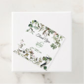 Rustic Eucalyptus Leaves  Greenery Wedding Bedankjes Labels (In situ)