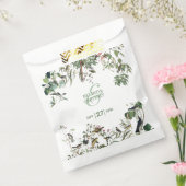 Rustic Eucalyptus Leaves  Greenery Wedding Bedankzakje (Gezegeld)