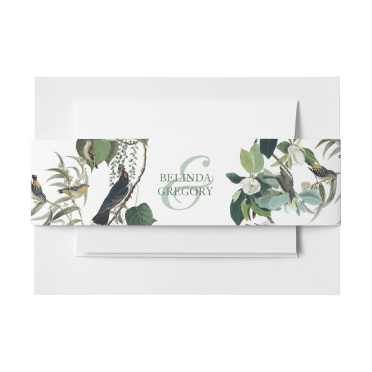 Rustic Eucalyptus Leaves Greenery Wedding Uitnodigingen Wikkel (Voorkant Voorbeeld)