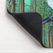 Rustic Evergreen Pine Chickadee Muismat (Hoek)