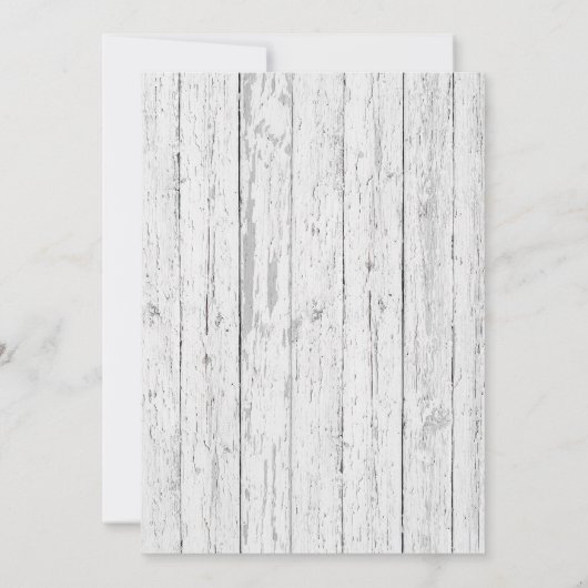 Rustic Fairy Tale Thorn Lijst Vrijgezellenfeest Kaart (Achterkant)