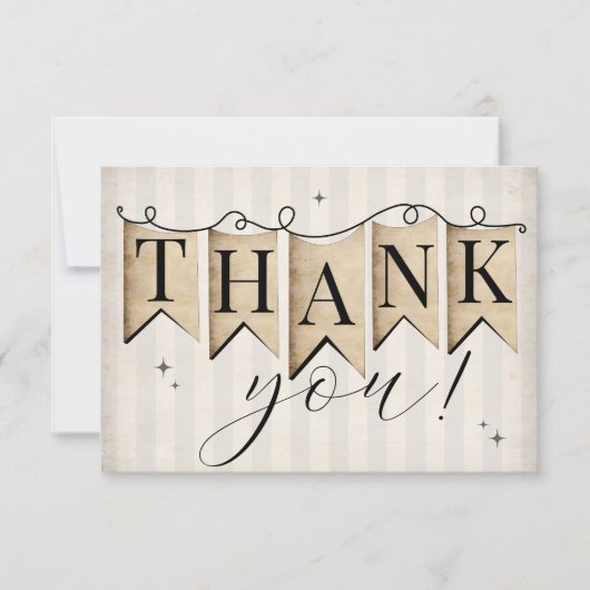 Rustic Faith Hope Love Christelijke bruiloft Bedankkaart (Voorkant)