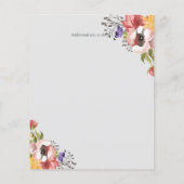 Rustic Fall Colors Wedding Collectie - Budget (Achterkant)