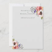 Rustic Fall Colors Wedding Collectie - Budget (Achterkant)