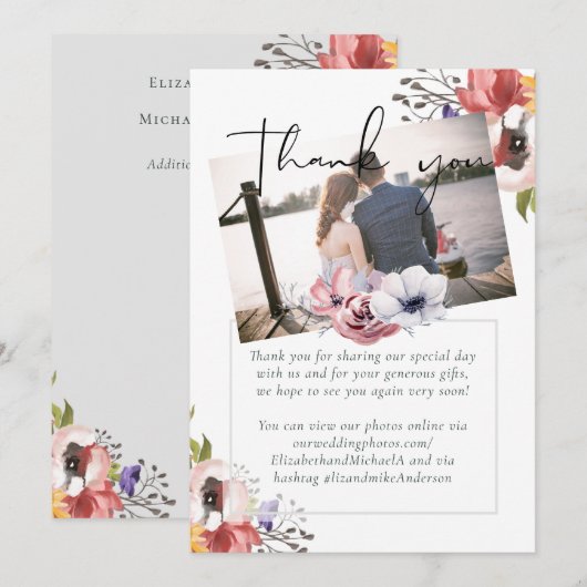 Rustic Fall Colors Wedding Collectie - Budget (Voorkant / Achterkant)