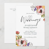 Rustic Fall Colors Wedding Collectie - Budget (Voorkant / Achterkant)