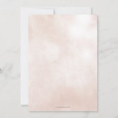 Rustic Fall in Love Pumpkins Fall Bridal Shower Kaart (Achterkant)