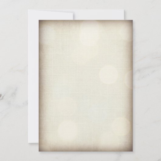 Rustic Fall Leaves Autumn Wedding Invitations Kaart (Achterkant)