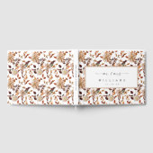 Rustic Fall Leaves Wedding Gastboek Gastenboek (Volledig)