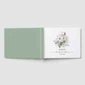 Rustic Fall Pumpkin Groene Bruids Gastenboek (Volledig)